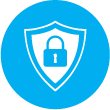 Icon indicating a particular section or service.