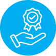 Icon associated with a particular section or service.