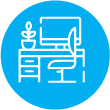 Icon associated with a specific feature or service.
