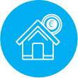 Icon representing a home or main page.