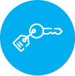 Icon representing a home or main page.