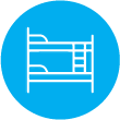 Icon representing a home or main page.